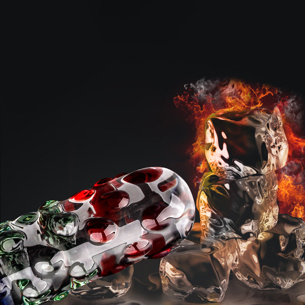 Crystal Dildo Butt Plug Magic Wand-Uxolclub