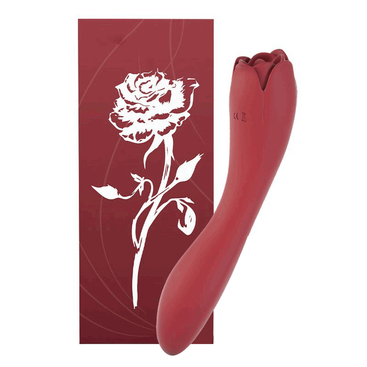 Rose Vibrator Tongue Sucking Rose Vibration in Water-Uxolclub - Best Adult Sex Toys Online Retailers