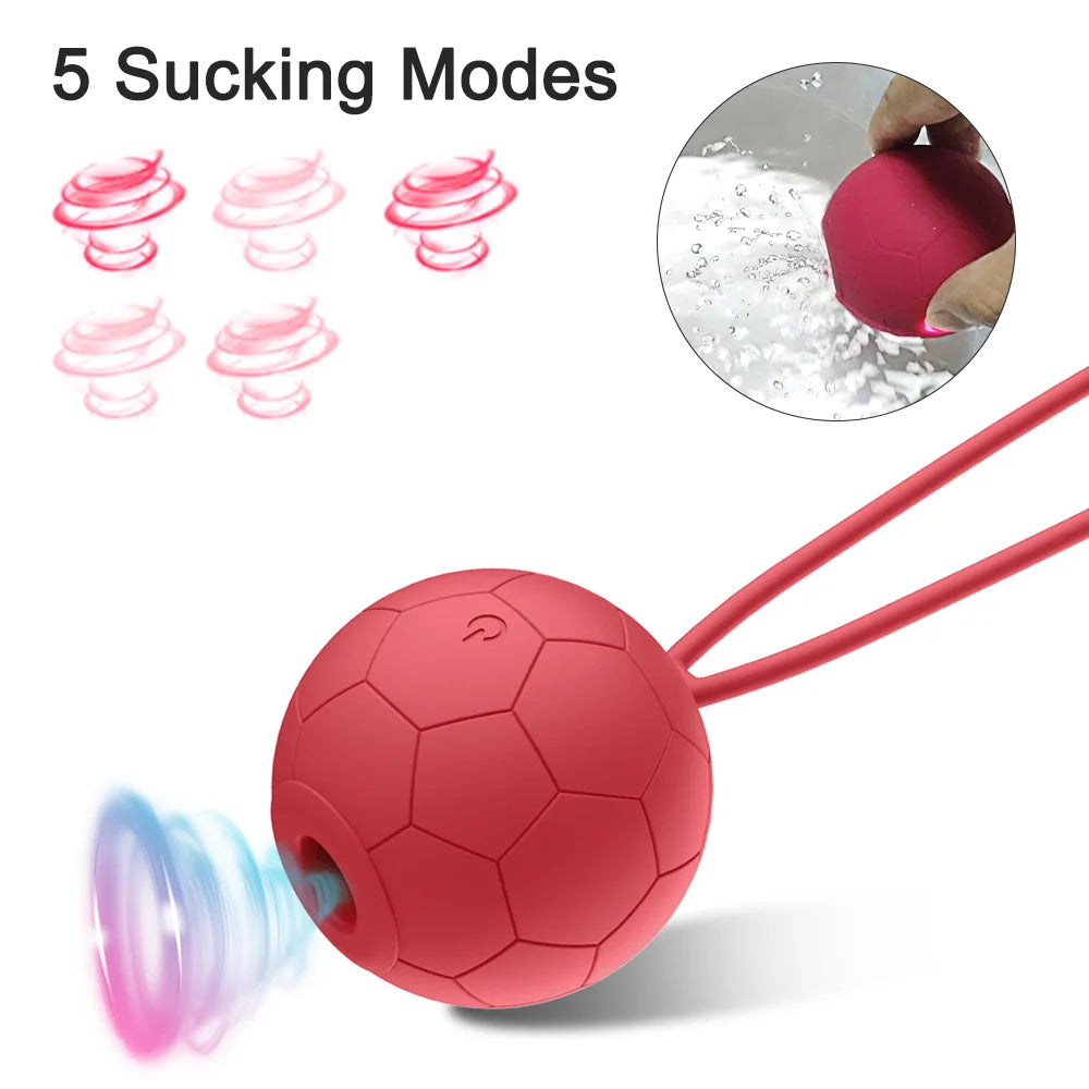 Football Sucking Egg Skipping Mute Sucking Device-Uxolclub
