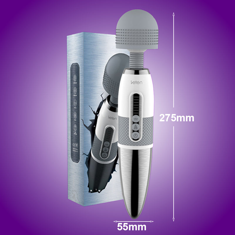 Leten Lightning Huge Big Head Magic Wand AV Stick Vibrator-Uxolclub - Best Adult Sex Toys Online Retailers