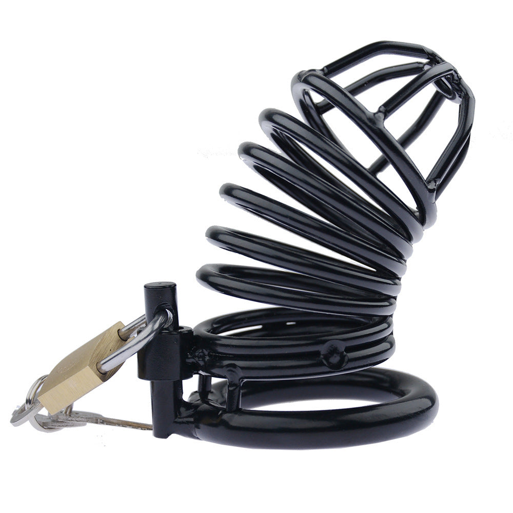 Chastity Lock Cock Cage SM Sex Toys-Uxolclub