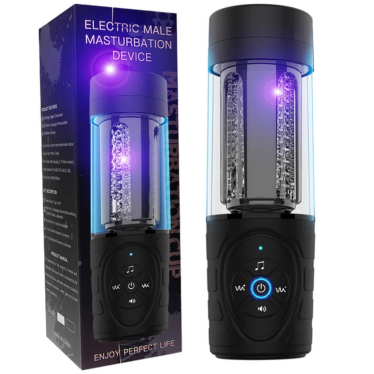 AeroMax 7 Thrusting Rotation Fully Automatic Piston Automatic Male Masturbator Intelligent Induction 3 Language Voice Male Masturbator-Uxolclub - Best Adult Sex Toys Online Retailers