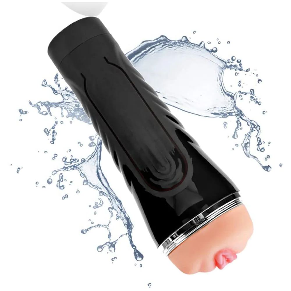 Best Pocket Pussies Silicone Full Wrap Suction Blowjob Simulator-Uxolclub