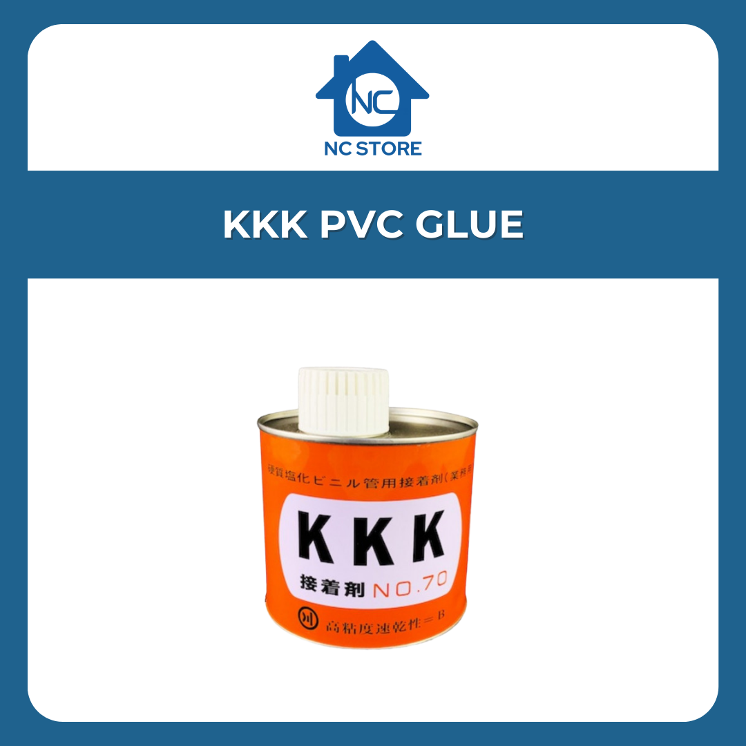 KKK PVC Glue - PVC Piping Application / General Purpose Glue 100g / 500g