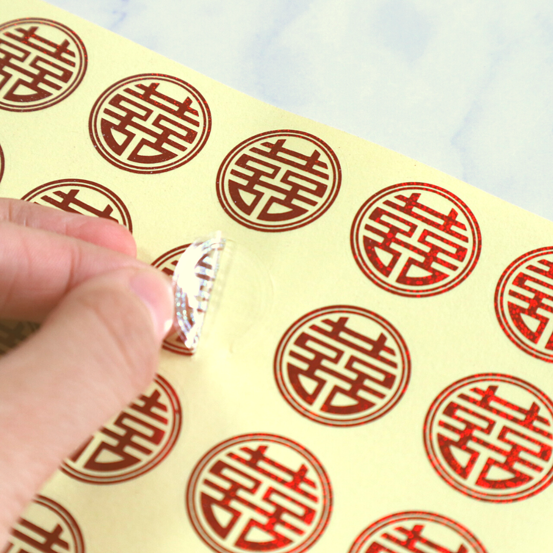 Mini Xi Stickers 迷你喜贴