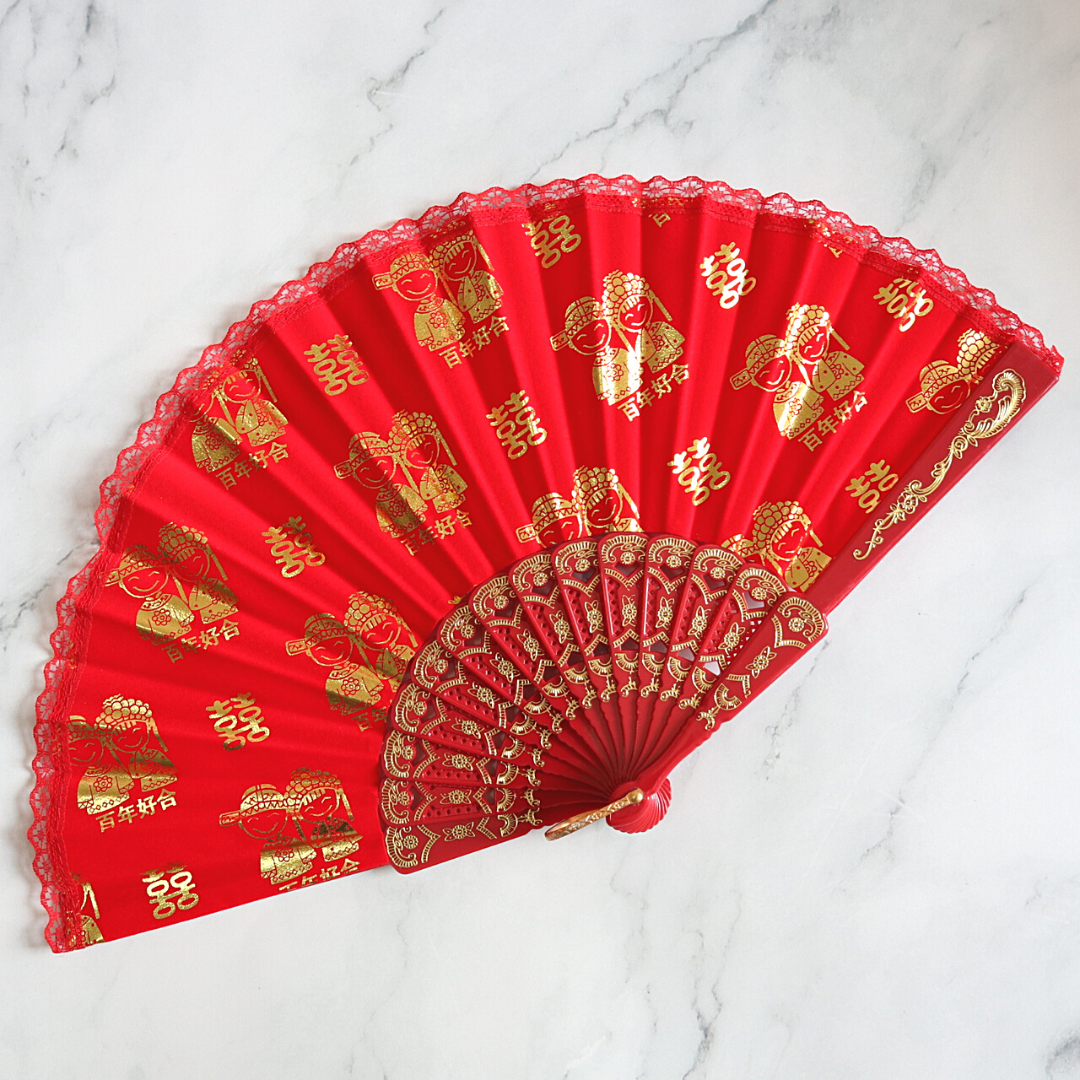 Chinese Wedding Fan, Bridal Fan, Red Hollow Fan, popular Chinese Classical Fan,Collector Fan, Hand Fan, Wedding Gift, Handmade Fan, Tassel Fan