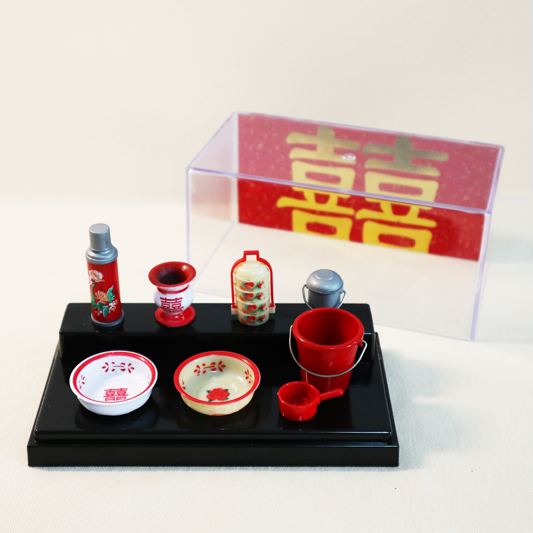 Guo Da Li Miniature/ Descendant Pail Set/ Prosperity Set 子孙桶聚宝盆-Changjiu Chinese Wedding Shop