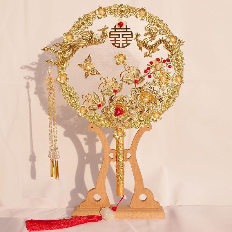 Chinese Wedding Kua Oriental Fan 扇子 (4 Designs)