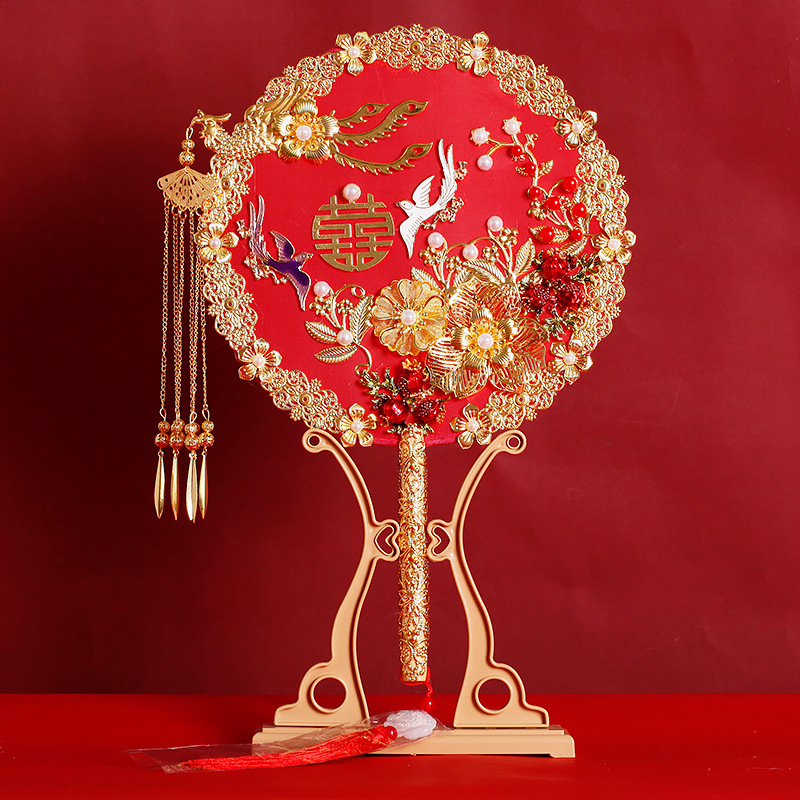 Chinese Wedding Kua Oriental Fan 扇子 (4 Designs)