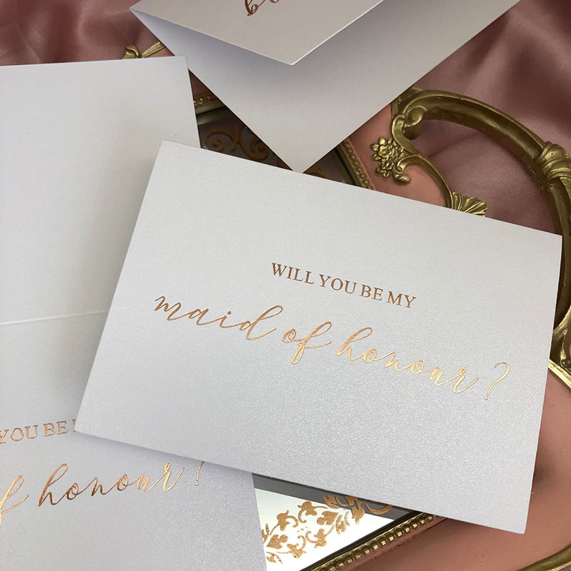 Bridesmaids Invitation Cards (4 Designs)-Changjiu Chinese Wedding Shop