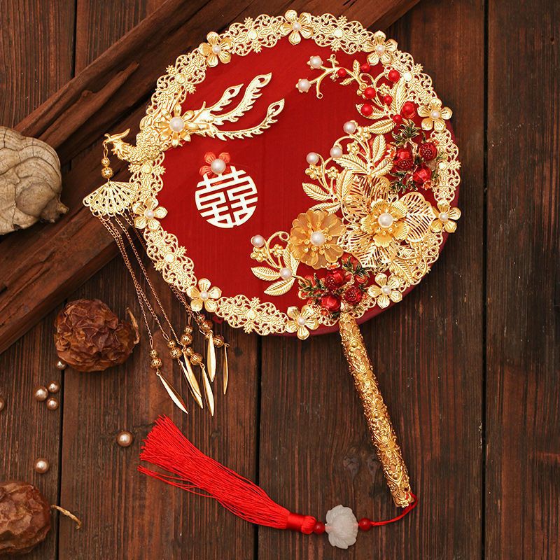 Chinese Wedding Kua Oriental Fan 扇子 (4 Designs)