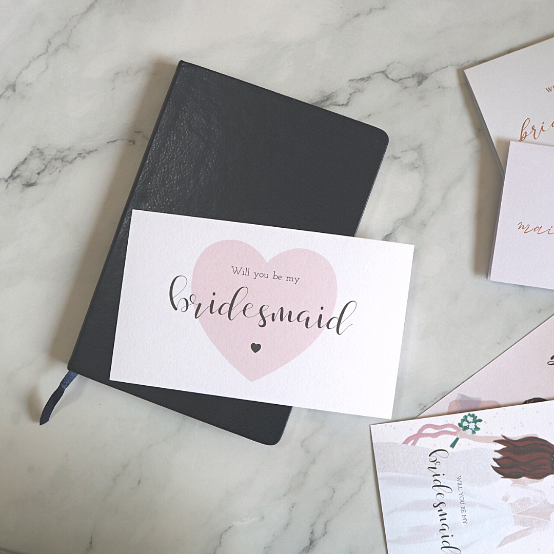 Bridesmaids Invitation Cards (4 Designs)-Changjiu Chinese Wedding Shop