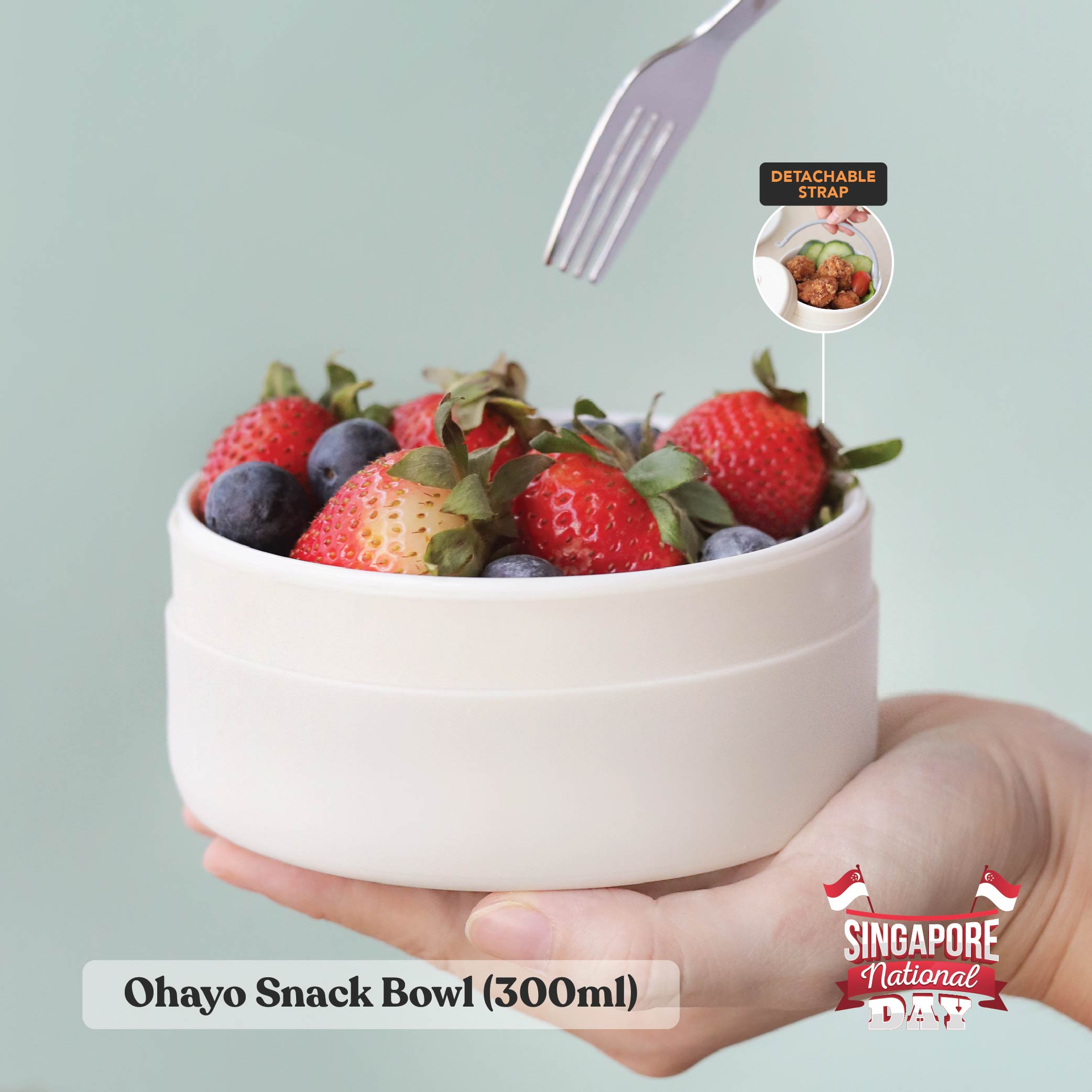 [🇸🇬 National Day Specials 🇸🇬] Ohayo Snack Bowl 300ml