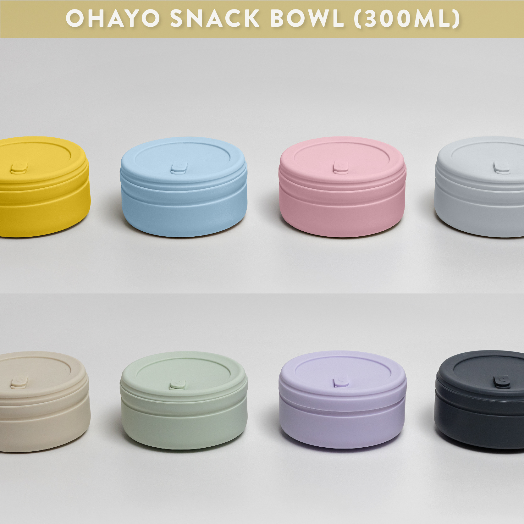 Ohayo Silicone Sleeve (Bowl is not included)