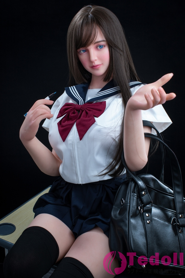 XYCOLO DOLL Salamander 151cm JK制服 ハイブリッド美女ラブドールシリコン製 シームレスヘッドとボディの一体型