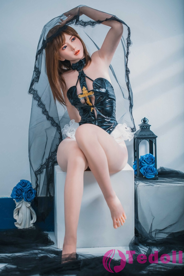 Bezlya Doll 夕顔 155cm R版 スレンダー美人 リアル ドール 大人の女性セックス人形 シリコン製ヘッドとTPE製ボディ 小さい胸 ノーマル肌