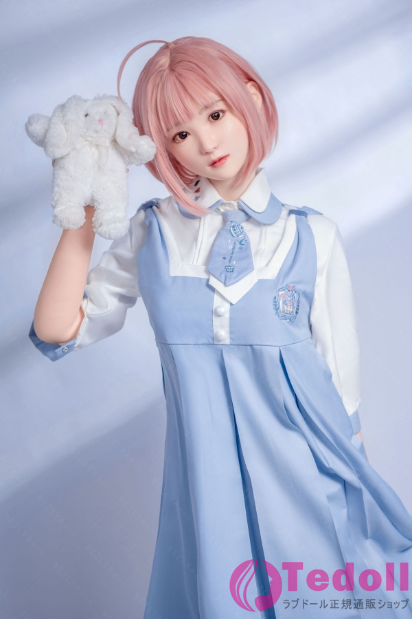 Bezlya Doll 風信子 160cm優しい美女 ラブドール シリコン製リアルドール ピンクの髪 Bカップ ノーマル肌