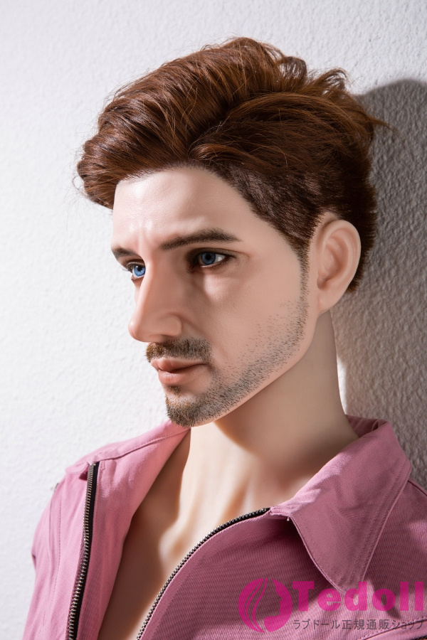 QITA DOLL #107 漢さん 175cm高身長男性型セックス人形 ハンサム外国男性ラブドール シリコンヘッド+TPEボディ ペニス一体式 ノーマル肌