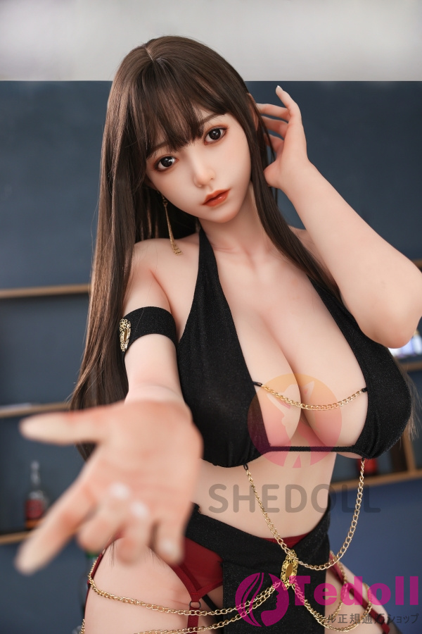 SHE DOLL 楚玥 163cm等身 大 ドール 超絶綺麗モデル セクシーなラブドール Hカップ ノーマル肌 掲載画像はシリコンヘッド+TPEボディ