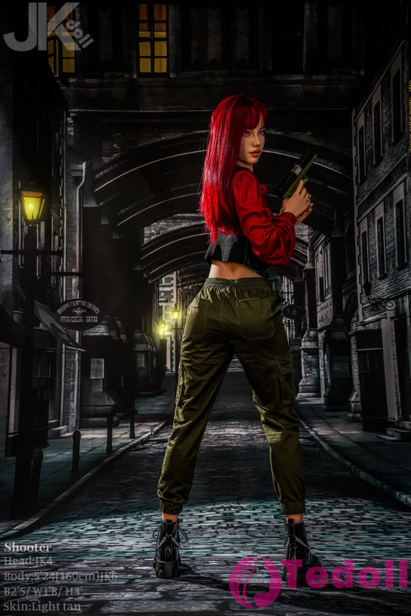 JKDOLL #jk4 Shooter 千登世 160cm シューターリアルドール 細身で抜群のスタイルダッチワイフ TPE製 Dカップ 小麦肌