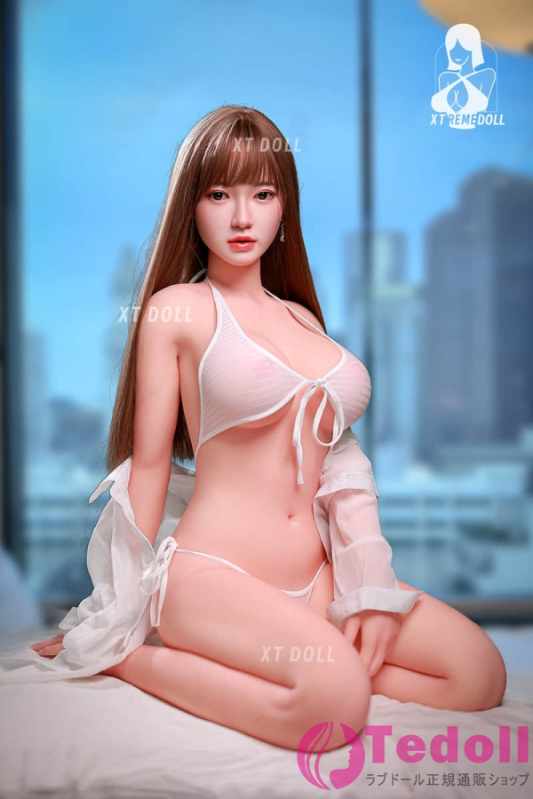 XTDOLL Eva 158cmアイドル顔 巨乳 豊満な体型ダッチワイフ リアル 等身大ドール シリコン製ヘッド+TPE製ボディ Fカップ ノーマル肌