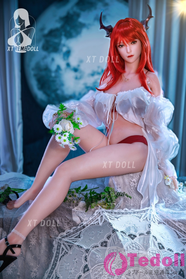 XTDOLL Ruby 160cm赤髪 ダッチワイフ シリコン製ラブドール 巨乳熟女 軽量化 等身 大 ドール Gカップ ノーマル肌