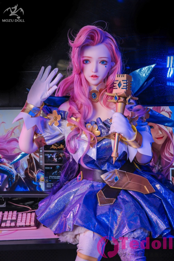 MOZU DOLL魔族人形 芬妮 163cmピンク髪 コスプレ ラブドール リアル 巨乳お姉さん セックス 人形 TPE製 Hカップ ノーマル肌