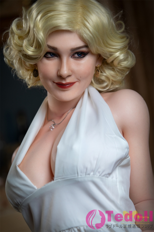 Irontech Doll S12 Carmel 164cm笑顔ラブドール 金髪外人 シリコンセックス ドール Eカップ ノーマル肌