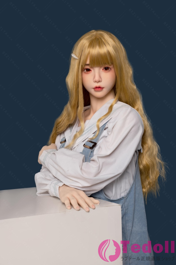 Bezlya Doll 白珍珠 160cm可愛らしいお顔 フルシリコン製 ラブドール 金髪 美女 Bカップ ノーマル肌