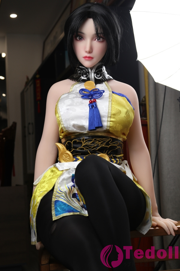 JYDOLL 胡桃 150cm等身大ラブドール 魅惑的な熟女 リアル ドール シリコン製頭部+TPE製ボディ Eカップ ノーマル肌