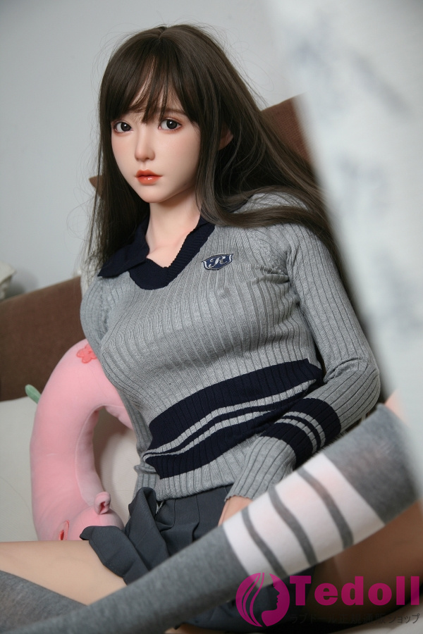 SHE DOLL 楚玥 158cm清純系リアルドール 等身大女子高生ラブトール Cカップ ノーマル肌 掲載画像はシリコンヘッド+TPEボディ