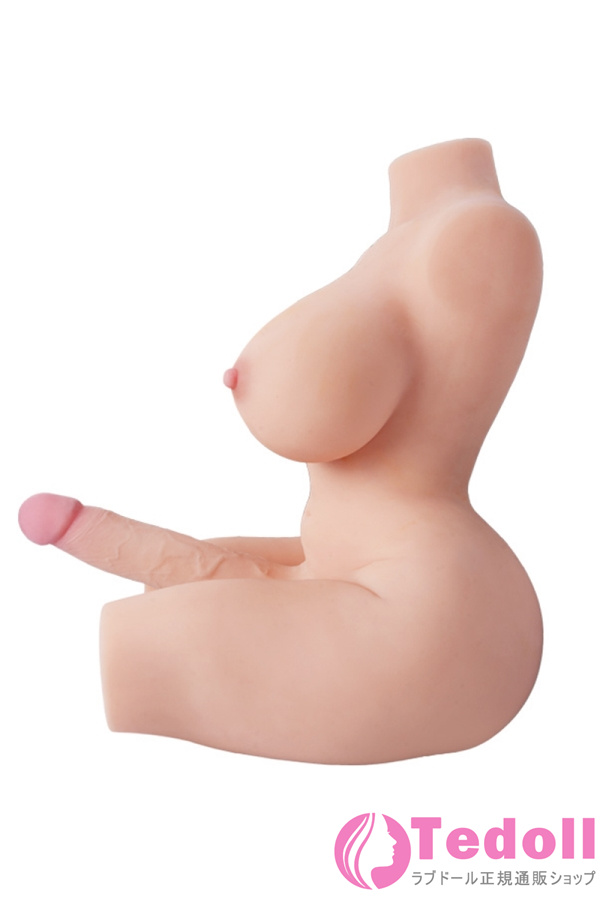 Tantaly Sarinaトルソー 54cm 9kg 巨根女装男性の上半身のセックスドール Shemale ふたなり ニューハーフ ラブドール ペニス付き TPE製 ホワイト肌