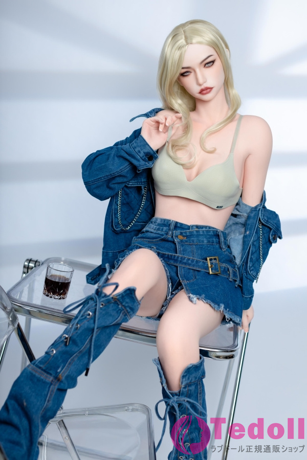 DL DOLL YQシリーズ#359 有利寿 162cm金髪モデル リアルドール セクシーな女性ダッチワイフ シリコンヘッド+TPEボディ Bカップ ノーマル肌 口開閉＆口腔模擬付き