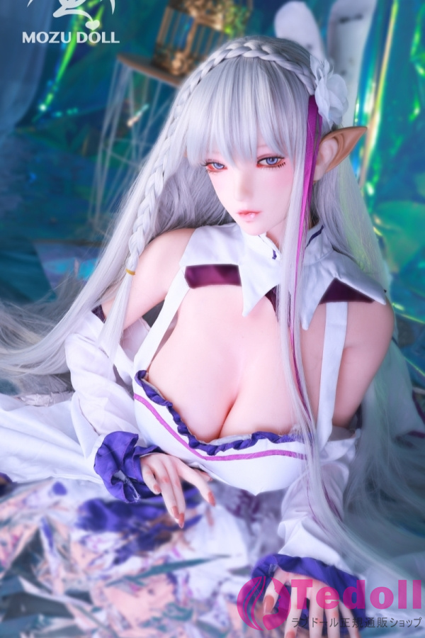 MOZU DOLL魔族人形 莉娅 163cm可愛い美人ダッチワイフ コスプレアニメエミリア Emiliaラブドール TPE製 Hカップ ノーマル肌