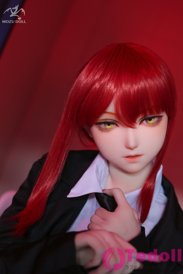 MOZU DOLL魔族人形 玛奇玛 163cm巨乳 OL秘書 等身 大 セックス人形 赤い髪 美しい顔ラブドール TPE製 Hカップ ノーマル肌