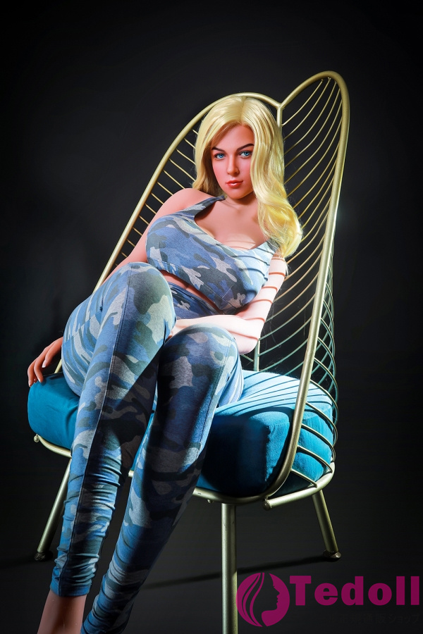 Rosretty S9 Jolin 170cm欧米風リアルなセックス人形 爆乳金髪女性ラブドール シリコン製ヘッド+TPE製ボディ Iカップ 小麦肌