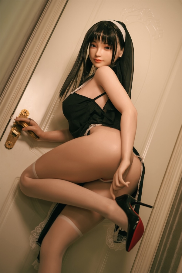 Yearndoll 阿秀 163cmセクシーな修道女 清楚な美人 等身 大 ドール フルシリコン製 Eカップ ノーマル肌