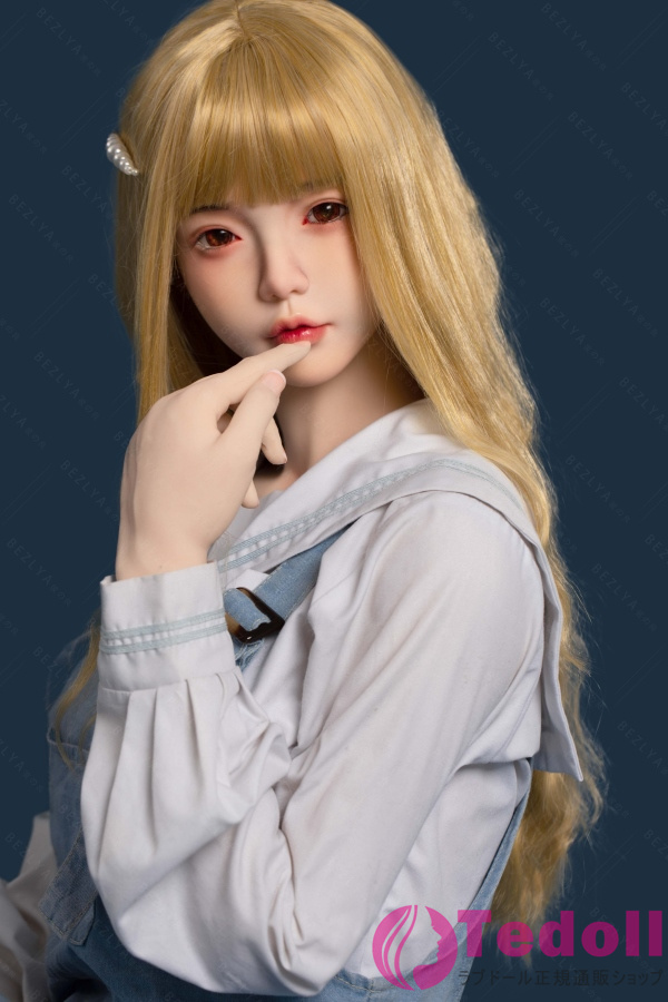 Bezlya Doll 白珍珠 160cm可愛らしいお顔 フルシリコン製 ラブドール 金髪 美女 Bカップ ノーマル肌
