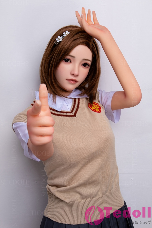 SHE DOLL 薔薇 158cm清楚系高校生 スタイル抜群美女 ラブドール Cカップ ノーマル肌 掲載画像はシリコンヘッド+TPEボディ