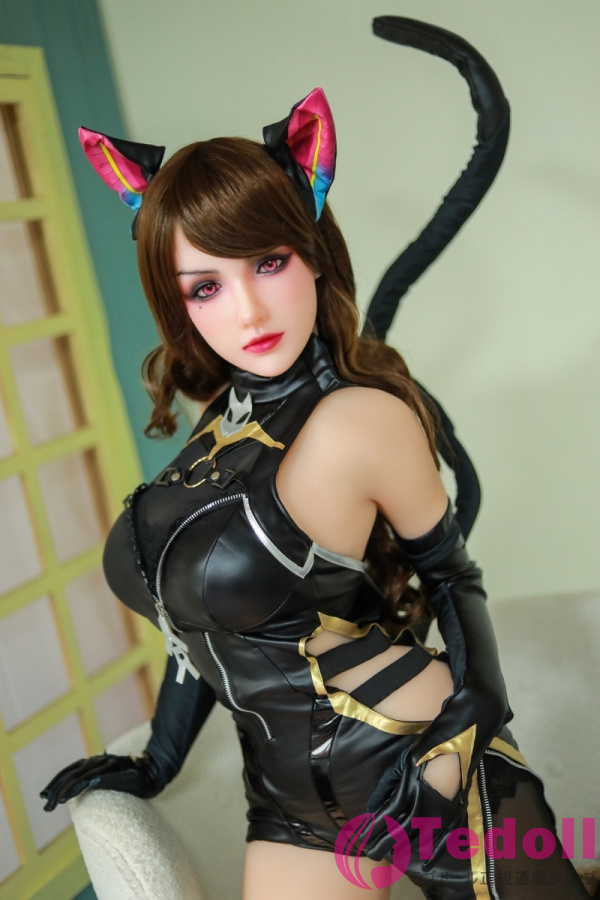 SY DOLL #S4 穂積 158cmコスプレ猫系美女 リアル ダッチワイフ 激安 Eカップ ノーマル肌 掲載画像はシリコンヘッド+TPEボディ