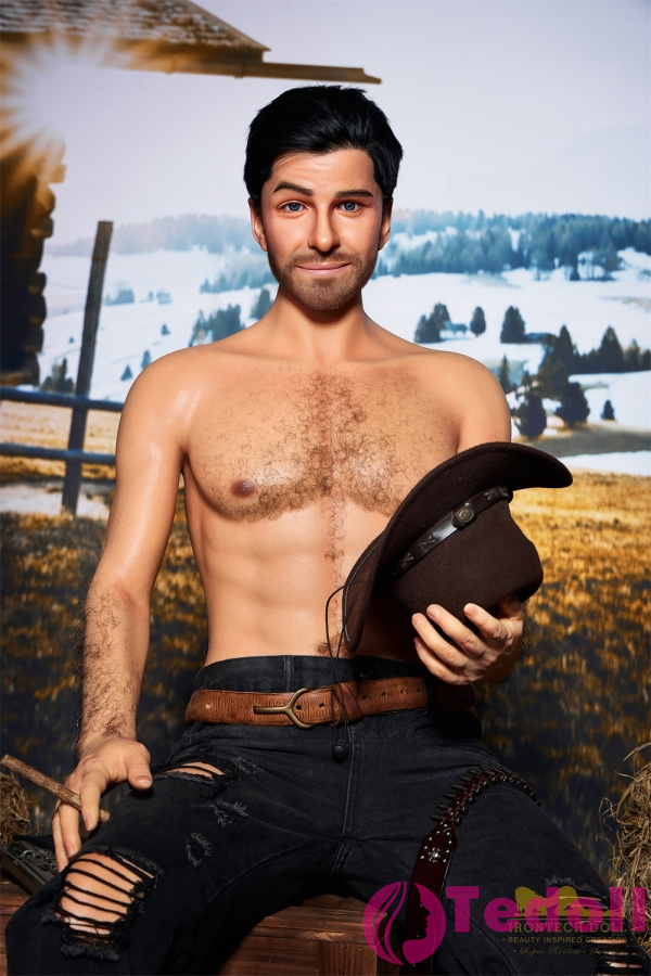 Irontech Doll M6 Allen 170cm男性型等身大ドール フルシリコン製女性用ラブドール 日焼け肌