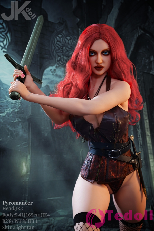 JKDOLL #jk2 Pyromancer 加寿希 165cm パイロマンサー セクシーな外人セックス ラブドール TPE製 Gカップ 小麦肌