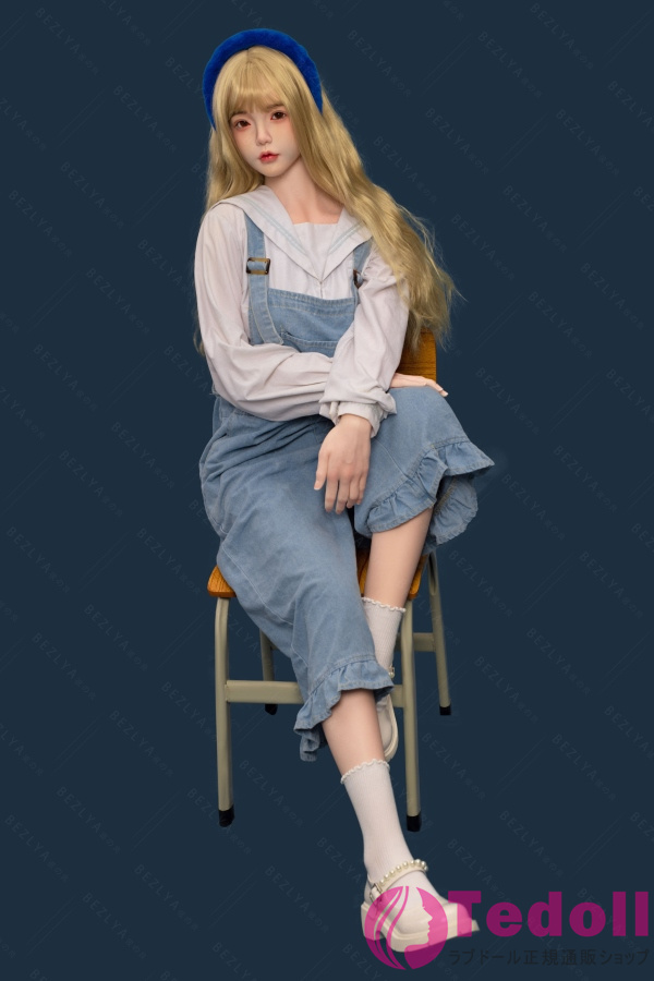 Bezlya Doll 白珍珠 160cm可愛らしいお顔 フルシリコン製 ラブドール 金髪 美女 Bカップ ノーマル肌