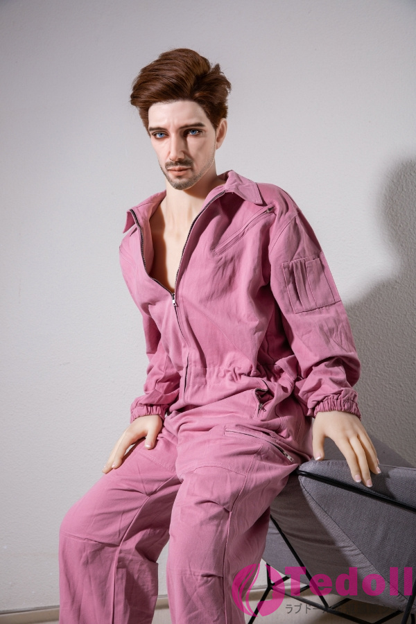 QITA DOLL #107 漢さん 175cm高身長男性型セックス人形 ハンサム外国男性ラブドール シリコンヘッド+TPEボディ ペニス一体式 ノーマル肌