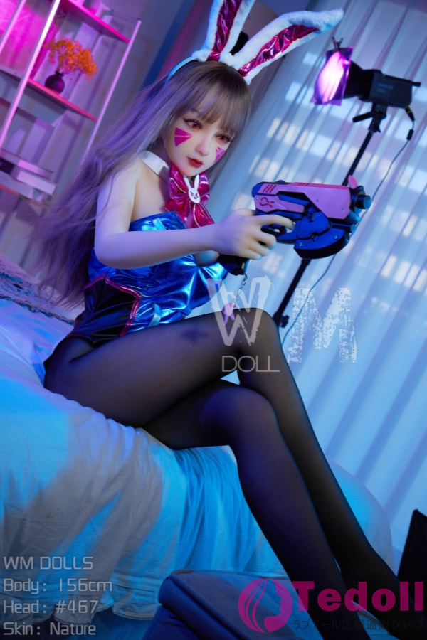 WMDOLL #467 万季 156cmセクシーバニーガールラブドール 愛嬌抜群の彼女リアルドール TPE製 Bカップ ノーマル肌