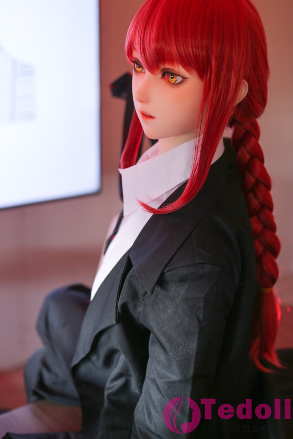MOZU DOLL魔族人形 玛奇玛 163cm巨乳 OL秘書 等身 大 セックス人形 赤い髪 美しい顔ラブドール TPE製 Hカップ ノーマル肌