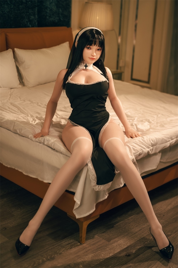Yearndoll 阿秀 163cmセクシーな修道女 清楚な美人 等身 大 ドール フルシリコン製 Eカップ ノーマル肌