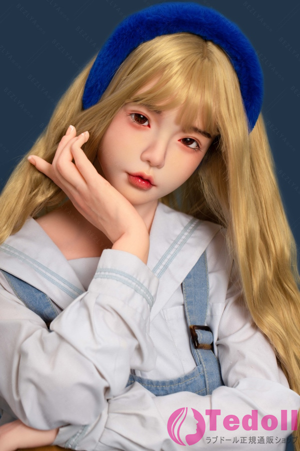 Bezlya Doll 白珍珠 160cm可愛らしいお顔 フルシリコン製 ラブドール 金髪 美女 Bカップ ノーマル肌