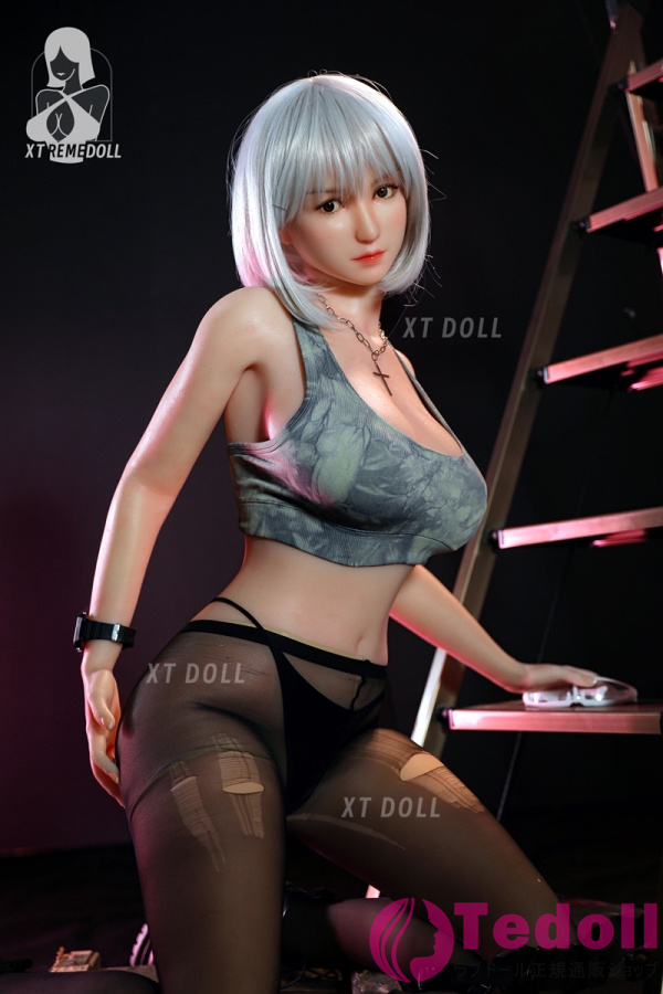 XTDOLL Lola 160cm銀髪 巨乳 美人 フルシリコン製ドール 軽量化ボディ リアル ラブドール Gカップ ノーマル肌