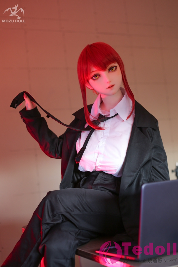MOZU DOLL魔族人形 玛奇玛 163cm巨乳 OL秘書 等身 大 セックス人形 赤い髪 美しい顔ラブドール TPE製 Hカップ ノーマル肌